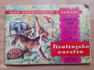 ALBUM -ZIVOTINJSO CARSTVO 1986 GODINA-POPUNJEN