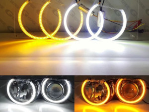 VW PASSAT B6 DUAL LED ANGEL EYES ZMIGAVAC I DNEVNO SVJE |262004|