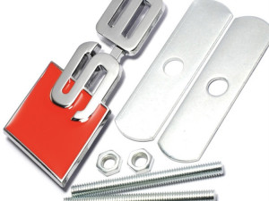 AUDI S6 S line Slova Znak Logo Amblem PREDNJI Maska