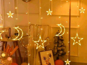 Led sijalice za dekoraciju zvijeda mjesec, lampice ukra