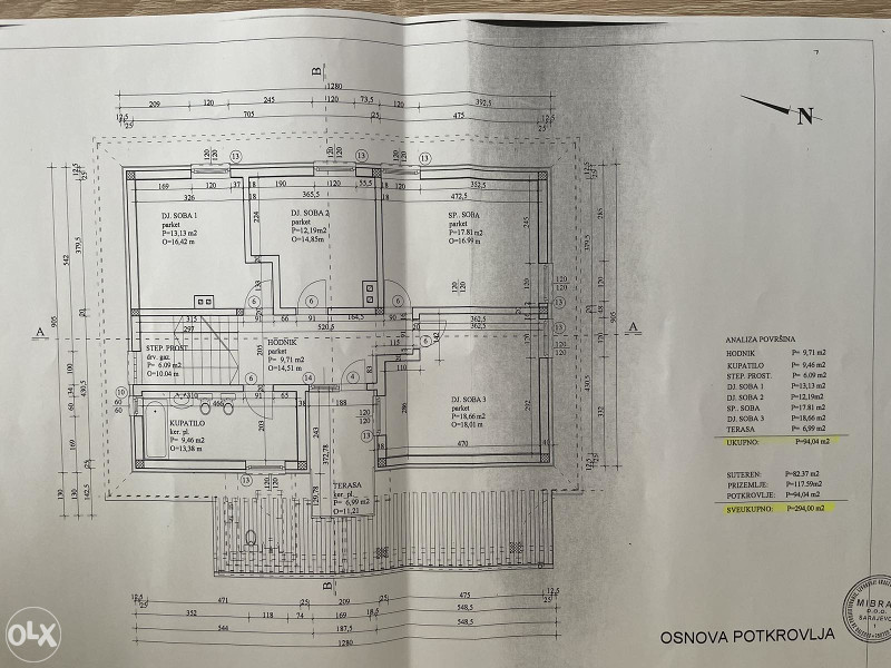 Kuća 294m2  | Ulica Petra Sinana Šaina |  Novo Sarajevo 13