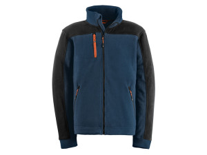 FLEECE JAKNA INDUSTRY PLAVO/CRNA