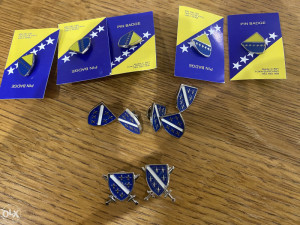 Metalna značka grb BiH R BiH Armija R BiH