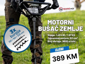 Busac rupa Scheppach 1.9 KS sa 3 svrdla