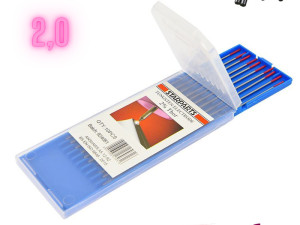 Starparts Crvene Wolfram Elektrode 2,0mm 10kom Crveni