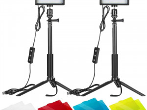 Neewer 2er-Pack dimmbares 5600K USB-LED-Video Light