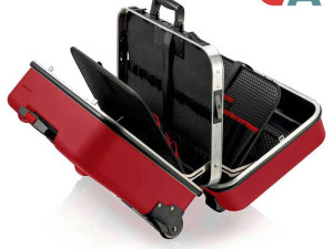 Knipex Kofer Za Alat BIG Twin Move RED Sa Pregradama i Teleskopsk