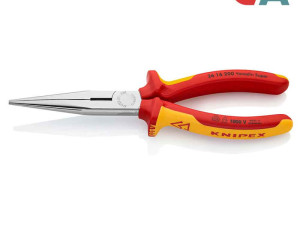 Knipex Kliješta Poluokrugla Špicasta Ravna 200mm 1000V