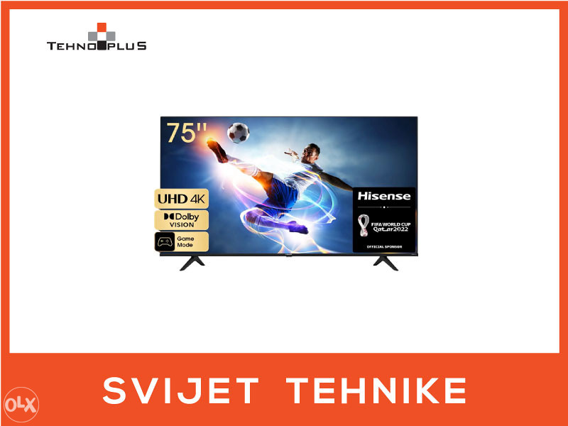 TV LED Hisense 75A6BG 4K Ultra HD - LED LCD - OLX.ba