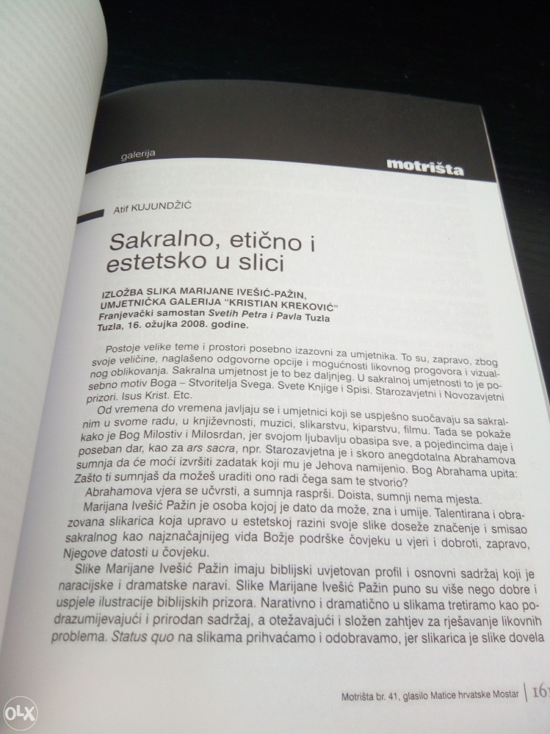 MOTRIŠTA - Glasilo Matice hrvatske , Mostar , 41/2008.