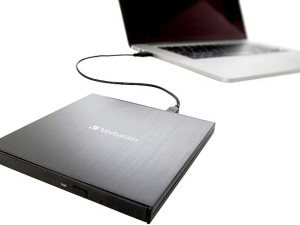 Verbatim External Slimline Blu-Ray Writer USB-C