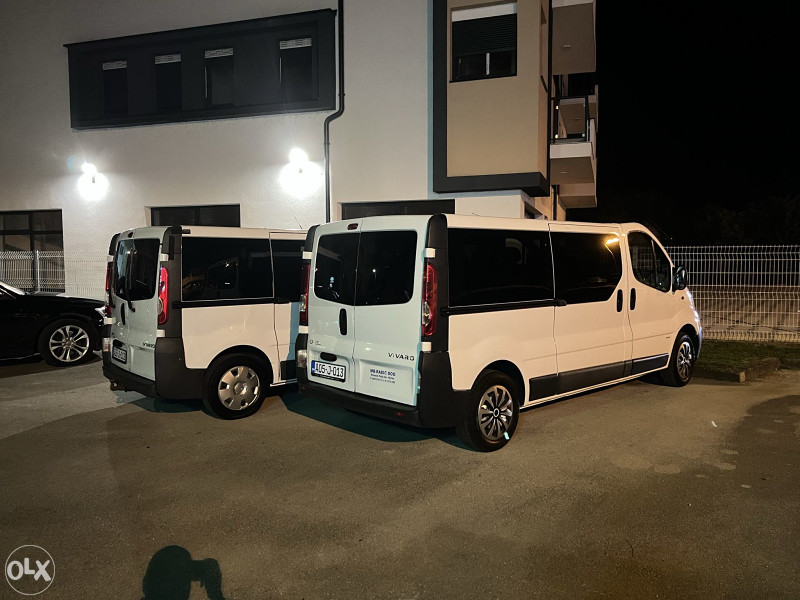 Rent a kombi Brcko - Opel Vivaro Trafic iznajmljivanje