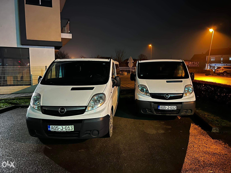 Rent a kombi Brcko - Opel Vivaro Trafic iznajmljivanje