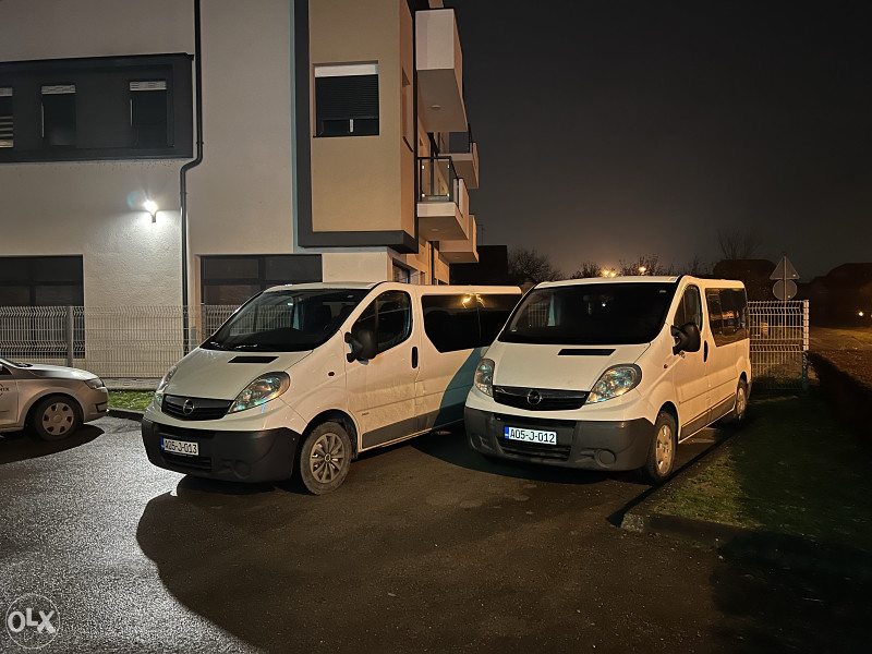 Rent a kombi Brcko - Opel Vivaro Trafic iznajmljivanje