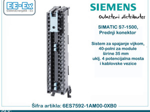 SIEMENS S7-1500 prednji konektor 6ES7592-1AM00-0XB0