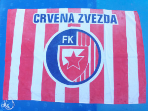 Zastava FK CRVENA ZVEZDA 130X90CM