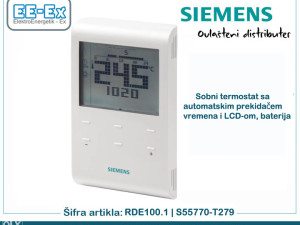 SIEMENS Sobni termostat  RDE100.1 | S55770-T279