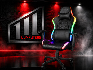 AKCIJA Trust GXT 716 Rizza RGB Led Gaming stolica