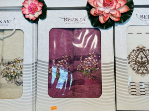 Peskiri Set 2/1 u kutiji- mix dezeni