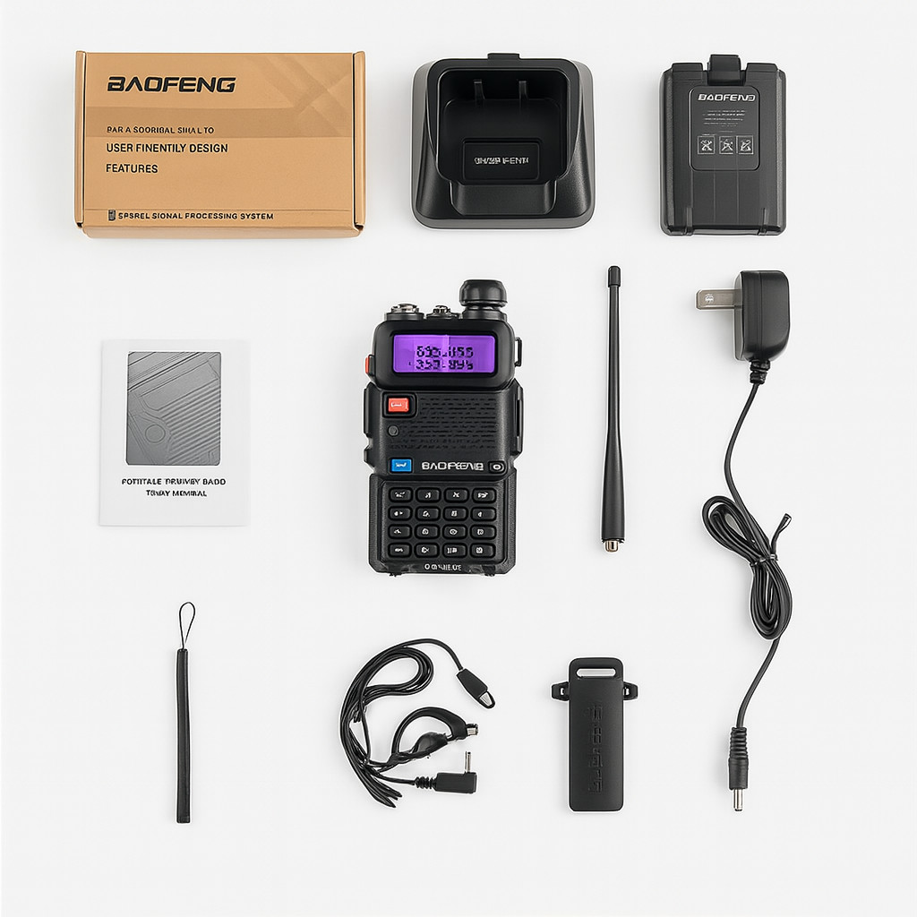 GIGA.BA BAOFENG  RADIO STANICA TOKI VOKI UV-5R