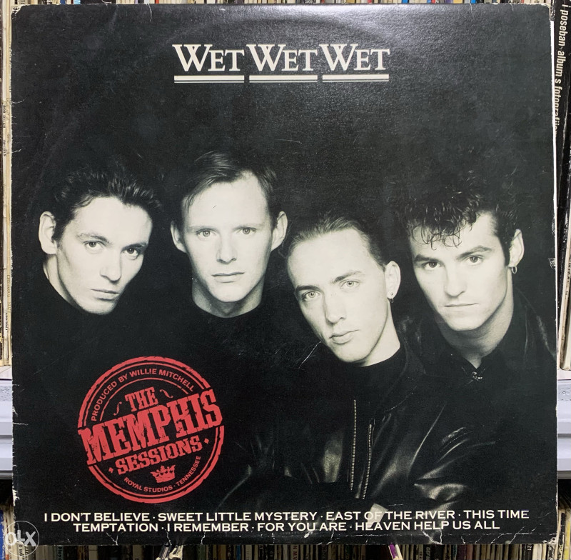 LP Wet Wet Wet ‎- The Memphis Sessions