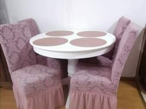 Navlake za stolice sa volanom  6kom