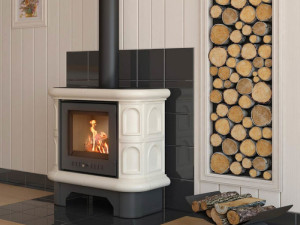 Kamin na drva "WK/440/Kafel/K-Kratki"