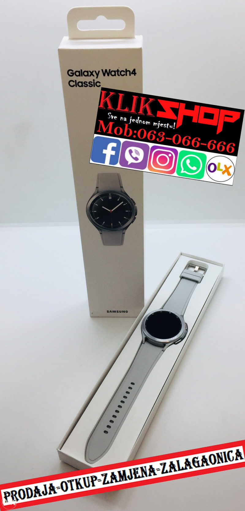 SAMSUNG GALAXY WATCH 4 46mm CLASSIC *NOVOO* watch4 sat Smartwatch