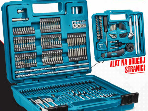 Makita Set alata 256-dijelni za bušenje i zavrtanje