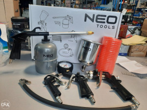 Komplet zračnog alata za lakiranje