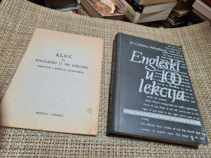 ENGLESKI U 100 LEKCIJA + ključ / Dr Ljiljana Mihailović