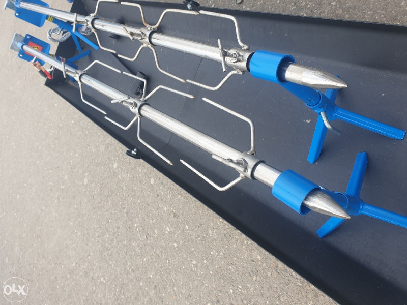 Ražanj inox za piliće 12V