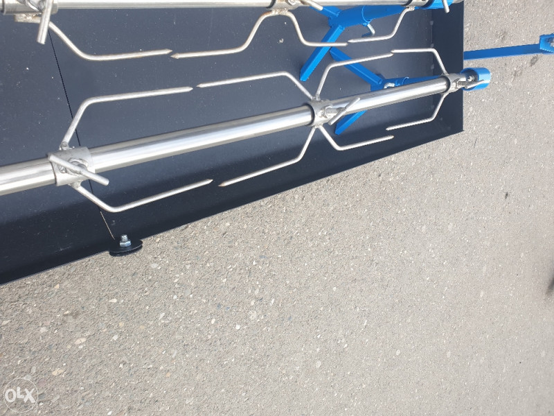 Ražanj inox za piliće 12V
