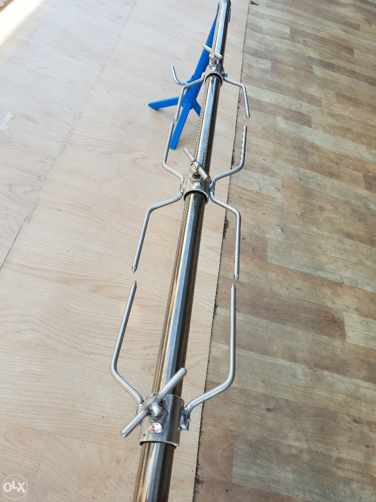 Ražanj inox za piliće 12V