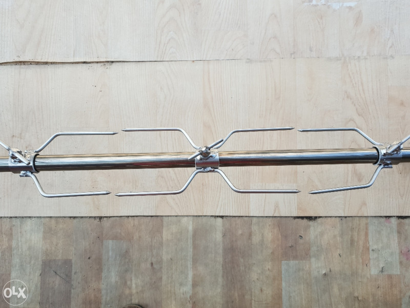 Ražanj inox za piliće 12V