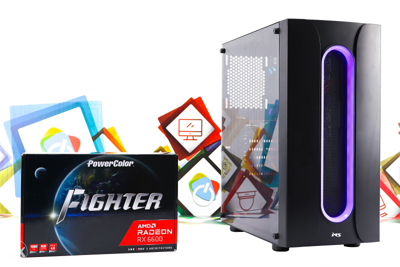 Gaming PC Armor V310-05; i5-11400F; RX 570; 480GB SSD - Desktop ...