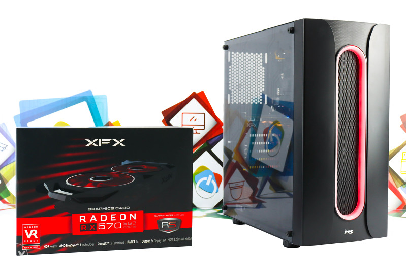 Gaming PC Armor V310-05; i5-11400F; RX 570; 480GB SSD - Desktop ...