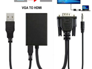 VGA To HDMI Kabal Adapter Kabel