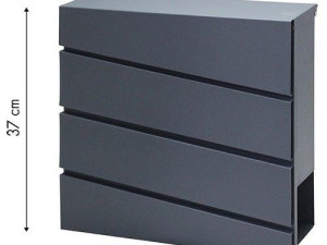 POŠTANSKO SANDUČE SANDUČIĆ ORMARIĆ TOKYO TOKIO ANTRACIT