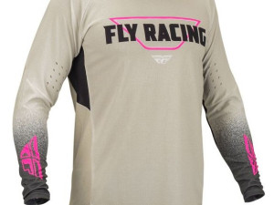 Moto cross/enduro (off road) majica FLY bež-crno-rozo