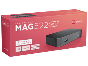 Prijemnik IPTV  4K HDR, WiFi 2.4/5 GHz