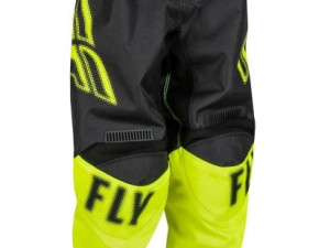 Moto cross/enduro hlače crno-žute-fluorescent dječije