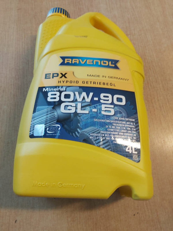 ULJE RAVENOL 80W-90 4L 80W90