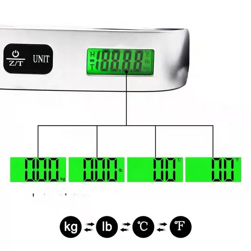 Digitalna LED vaga za ribolov hranu 50kg
