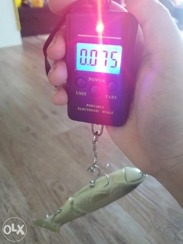 Digitalna LED vaga za ribolov hranu 50kg