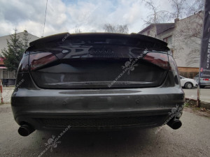 Audi A4 B8 m4 s4 rs4 style spoiler bat spojler gepeka ABS Crna GG