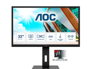 AOC Q32P2CA 32" IPS 2K 2560x1440 USB Type-C Pro