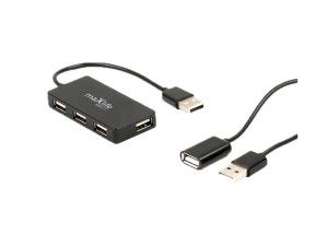 USB 2.0 hub MaXlife USB na 4xUSB   1,5m kabel