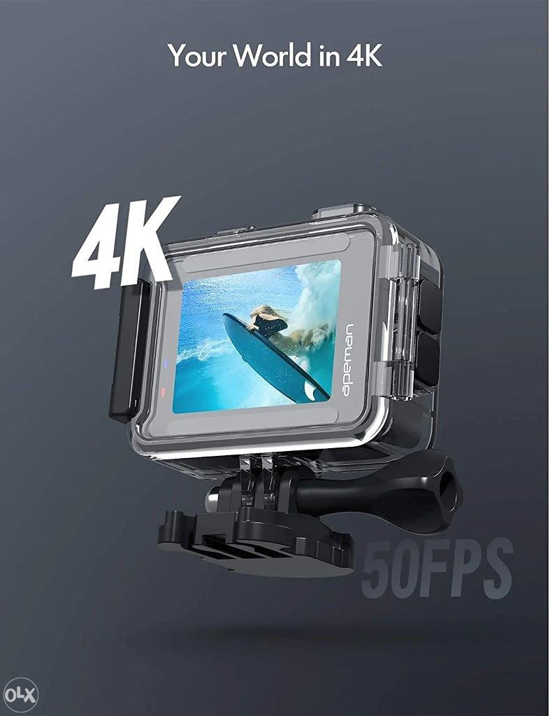 APEMAN A100 akcijska akciona kamera, 4K / 50FPS Touch screen