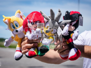 SONIC Plisana djecija igracka / heroj za djecu - 30 cm